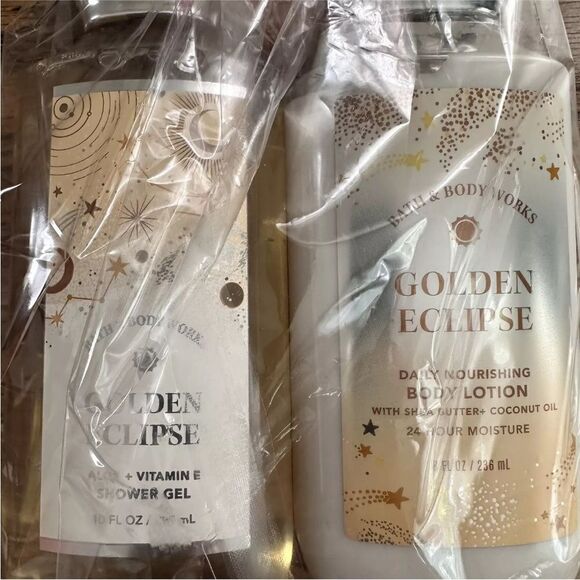 Bath & Body Works Body Lotion & Shower Gel Body Wash Golden Eclipse‎ Full Size - Picture 3 of 3